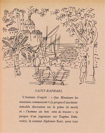 (DUFY, RAOUL.) Coquiot, Gustave. La Terre Frottée dAil.